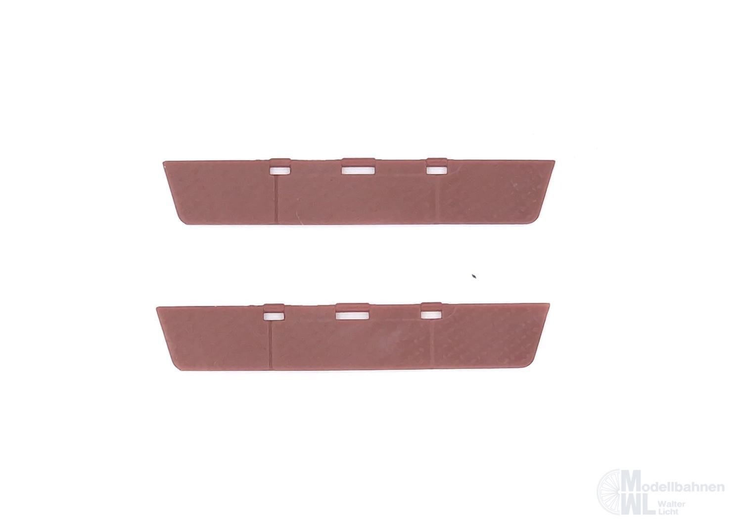 Märklin Ersatzeile E334086 - ERSATZTEIL: Übergang-Tritt rot 2 St